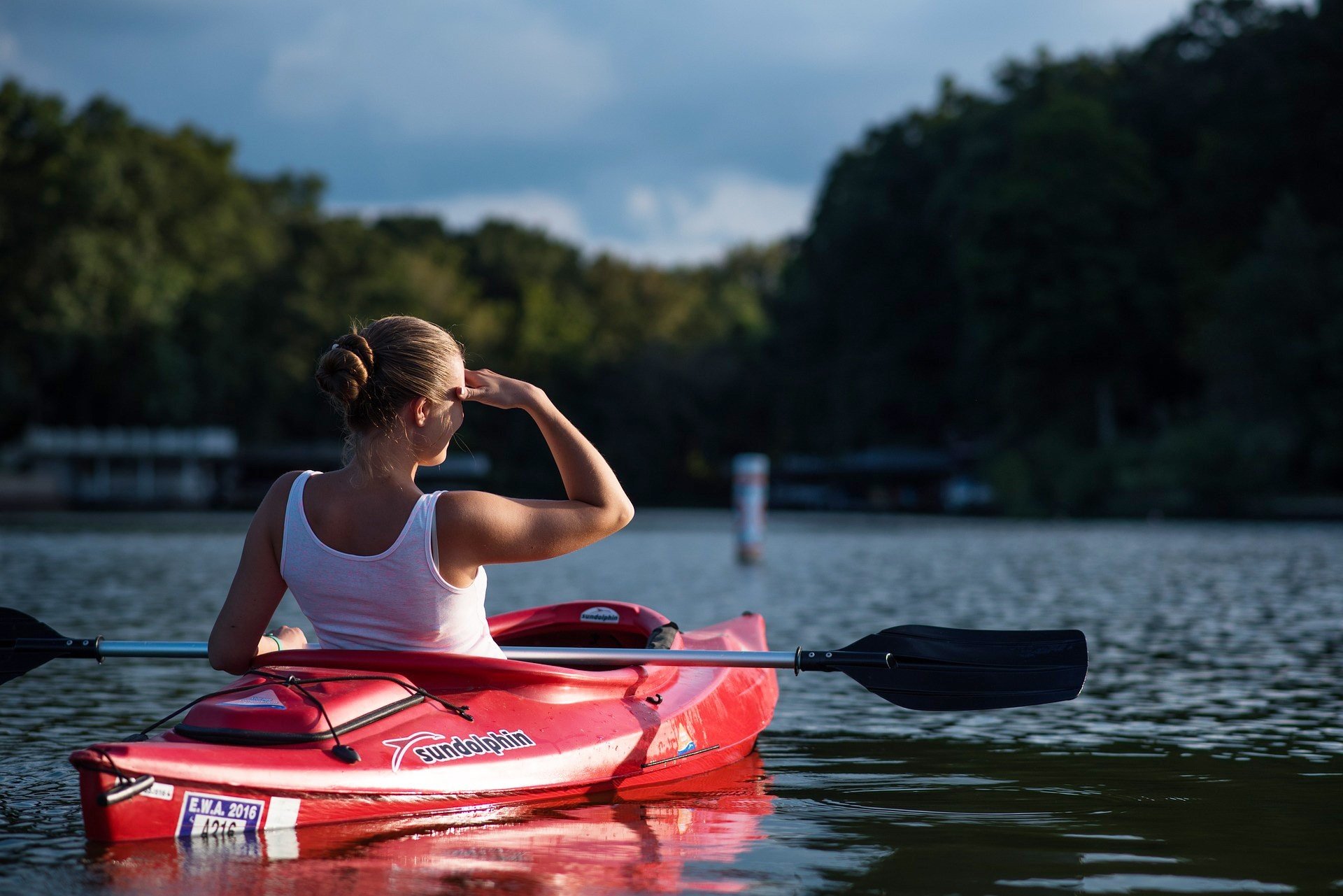 Kayaking at De Wissen Visitor Centre