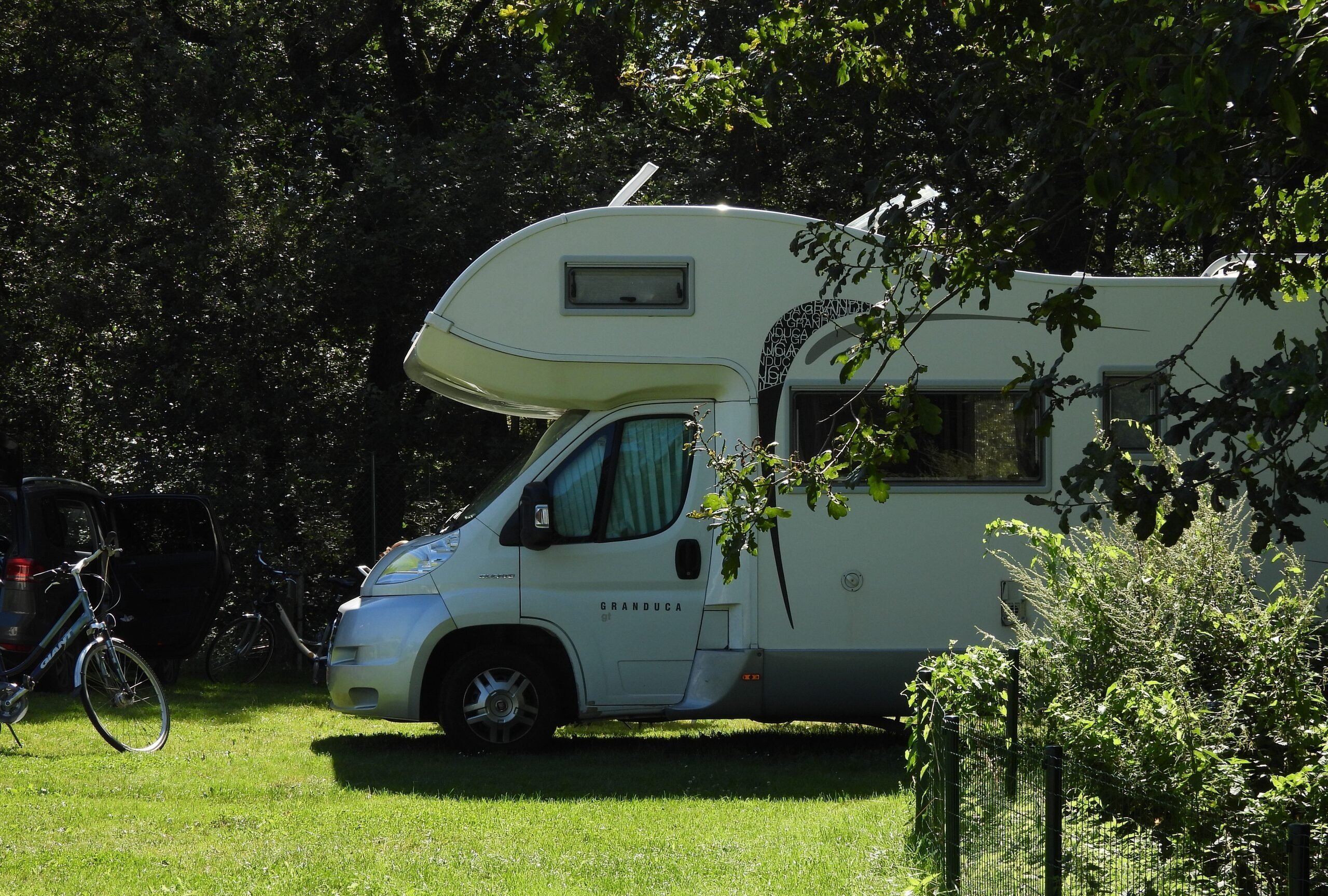 Motorhome parking space