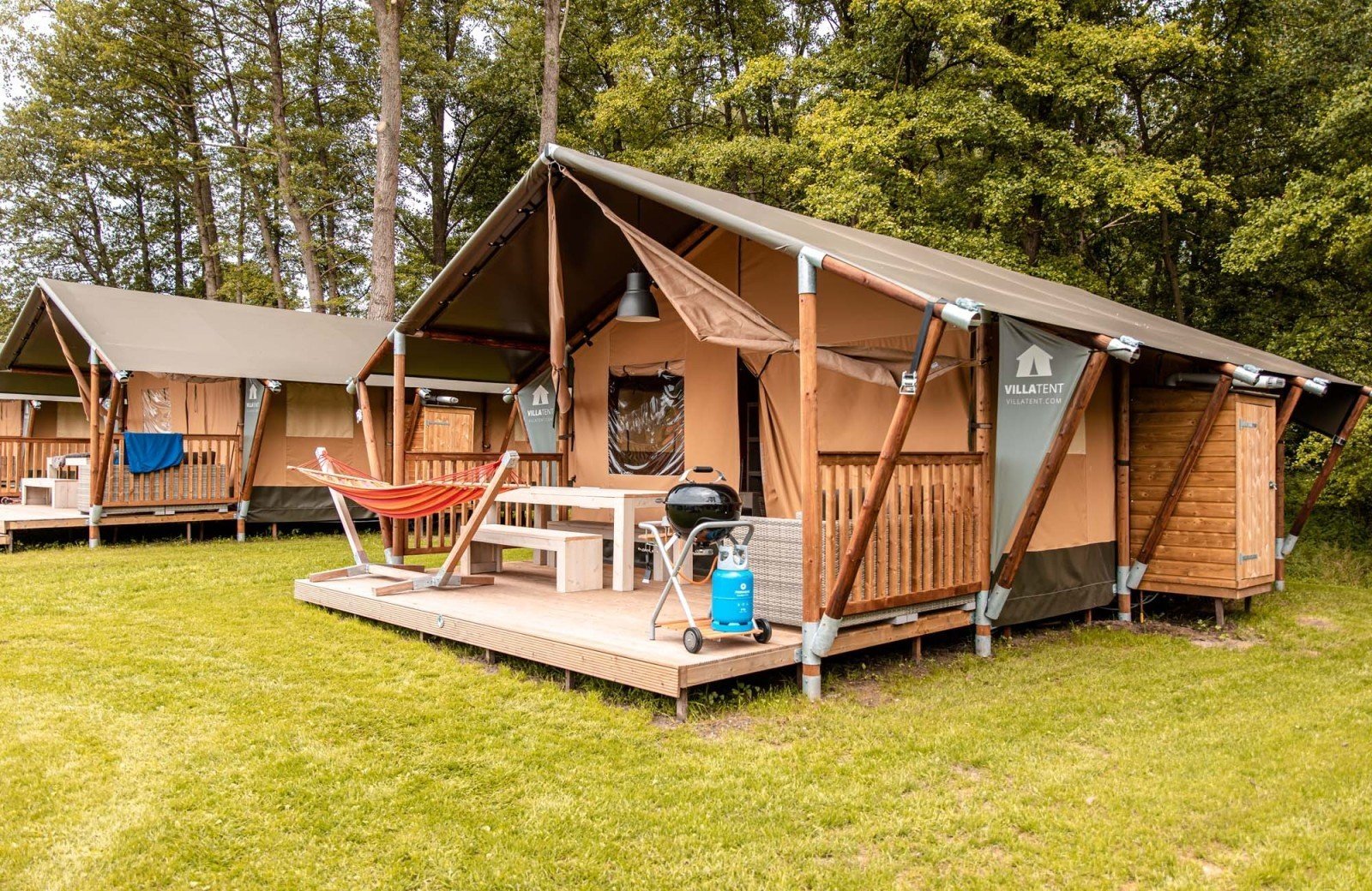 Glamping tent limburg 2